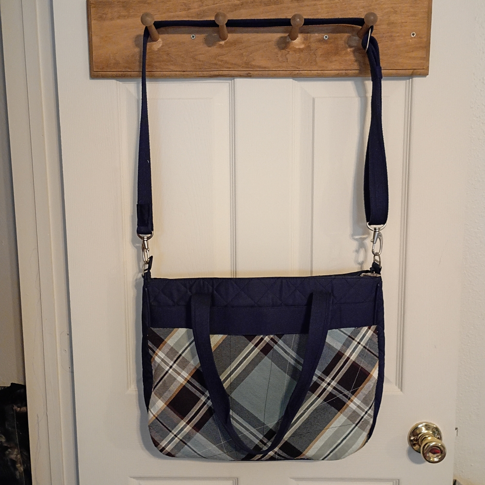 Travelon Quilted Laptop Travel Bag Crossbody Bag